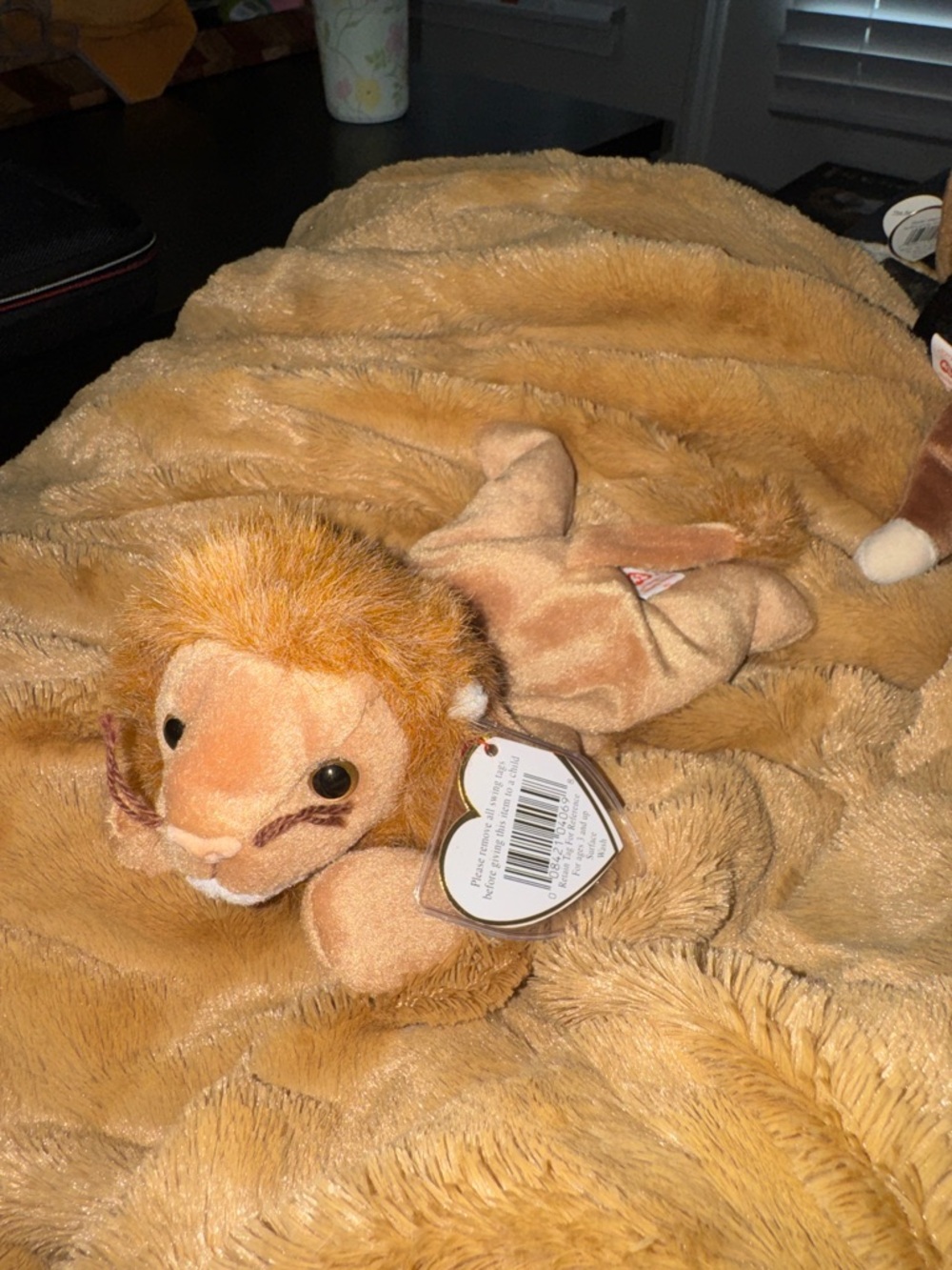 1996 “Roary” beanie baby